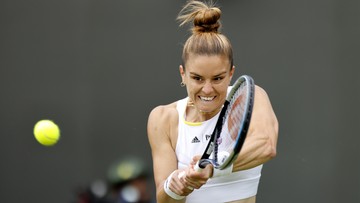 Wimbledon: Maria Sakkari z pewnym awansem do drugiej rundy