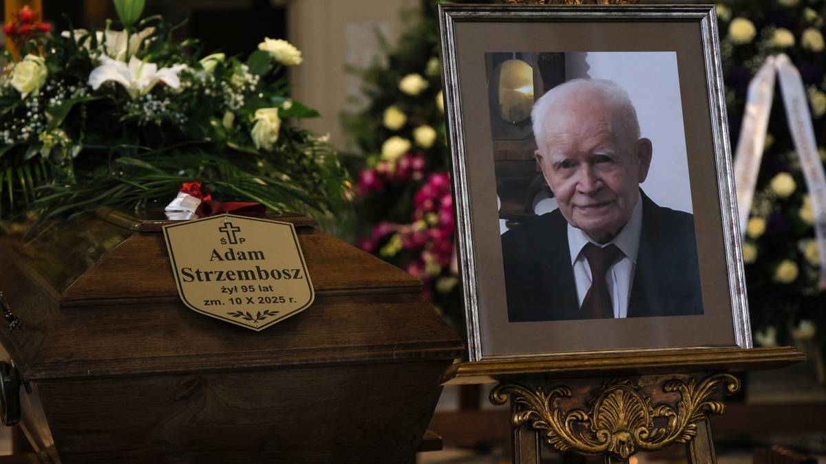 Pogrzeb prof. Adama Strzembosza