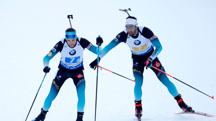 PŚ w biathlonie: Triumf Francuzów w rywalizacji sztafet mieszanych
