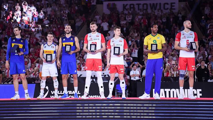 Nagrody indywidualne polskich siatkarzy w MŚ: