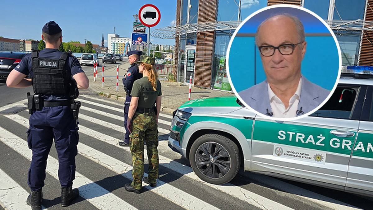 Sytuacja na granicy  z Niemcami. Włodzimierz Czarzasty: To jest histeria