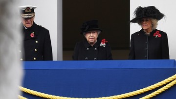 Królowa Elżbieta II nie złożyła wieńca w Niedzielę Pamięci. "Kolejny znak przemian"