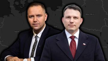 O godzinie 13 rozpocznie się rozmowa Sławomira Mentzena ze wspieranym przez PiS kandydatem na prezydenta Karolem Nawro