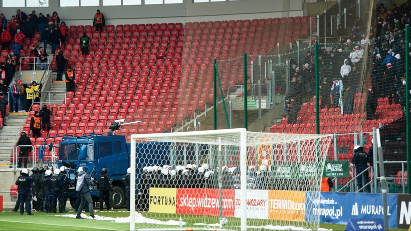 Fortuna 1 Liga: Sektor dla kibiców gości na stadionie Widzewa zamknięty do końca sezonu