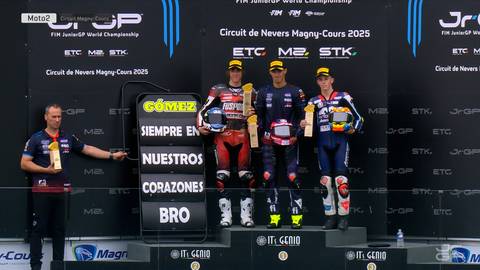 Historyczne podium Polaka w mistrzostwach Europy Moto2