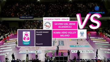 Savino Del Bene Scandicci - Numia Vero Volley Milano. Skrót meczu