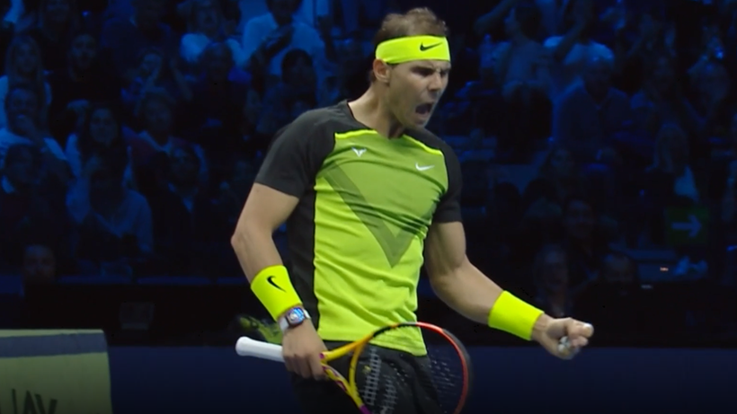 ATP Finals: Fenomenalne zagranie Rafaela Nadala! "Jak na mistrza olimpijskiego w deblu przystało"