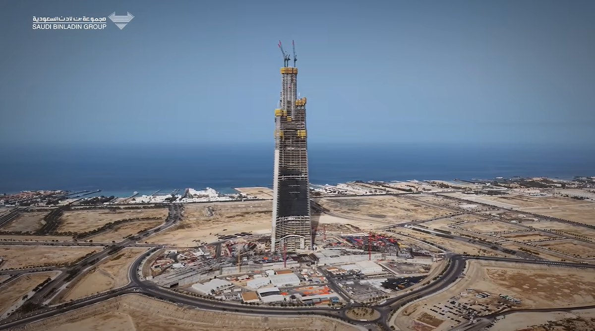 Jeddah Tower pnie się ku górze, ma przekroczyć 1 km wysokości