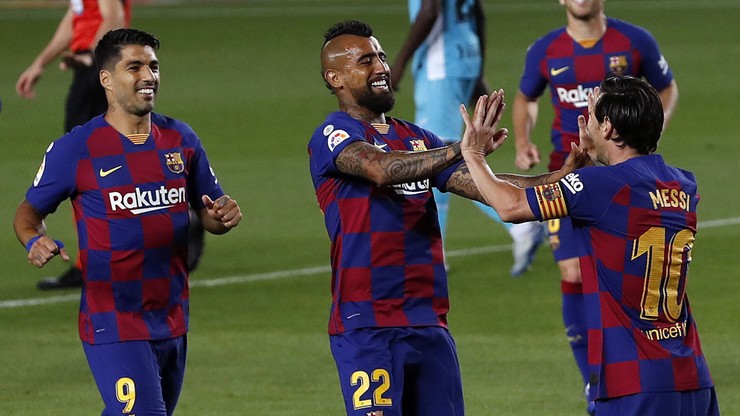 Gole Fatiego i Messiego dały Barcelonie triumf nad Leganes