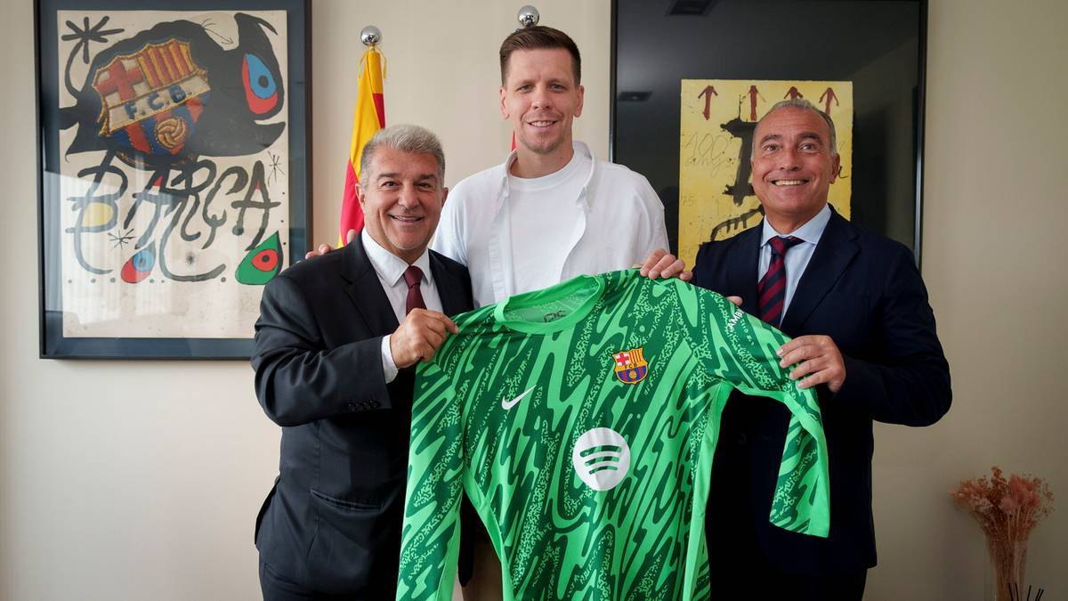 Wojciech Szczęsny przybliżył się do debiutu! Barcelona to ogłosiła