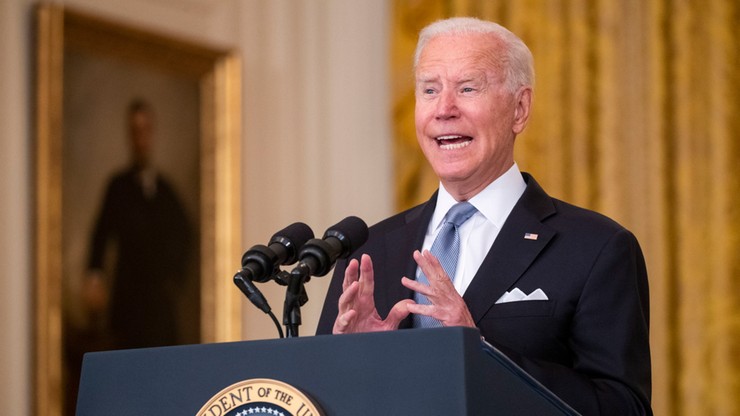 Joe Biden przerwał urlop. Prezydent USA skomentował wydarzenia w Afganistanie