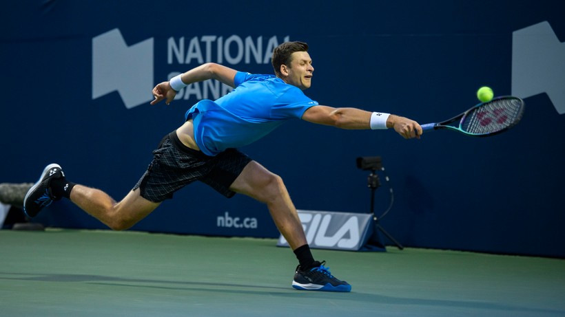 ATP w Cincinnati: Hubert Hurkacz przegrał w 1/8 finału