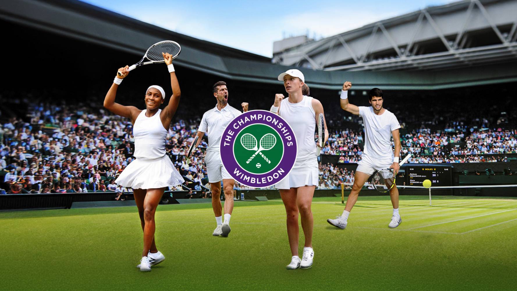 Oglądaj Wimbledon w Polsat Box Go! Transmisje z 18 kortów
