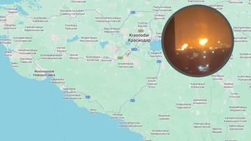 Seria Ukraińskich ataków w głębi Rosji. Rafineria stanęła w ogniu