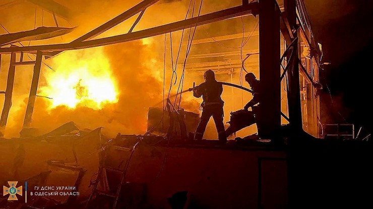 Wojna w Ukrainie. Odessa ostrzelana pociskami Oniks wystrzelonymi z Krymu