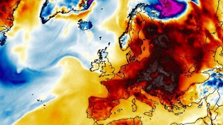 03.02.2020 09:00 Termiczna wojna nad Europą. Na północy potworny mróz, a na południu niemal upalnie