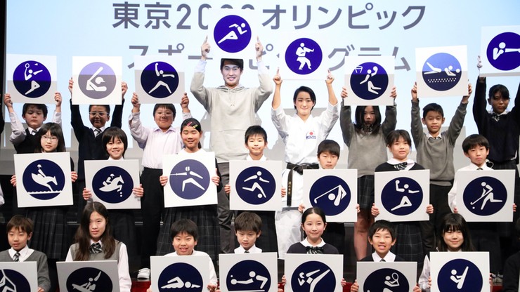Tokio 2020: Prezentacja piktogramów na 500 dni przed otwarciem