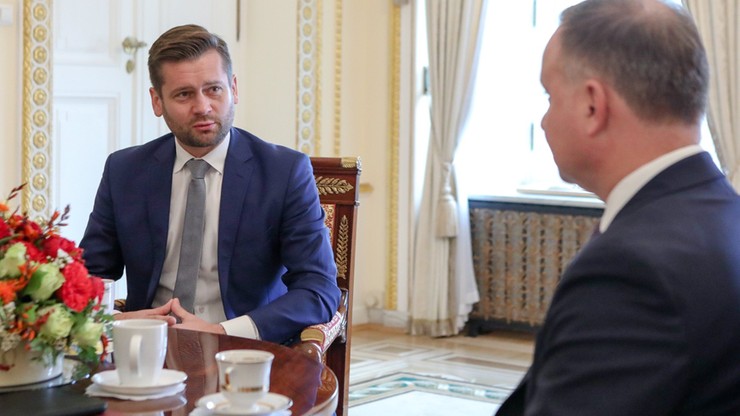 Prezydent Andrzej Duda spotkał się z Kamilem Bortniczukiem. Poseł kandydatem na ministra sportu