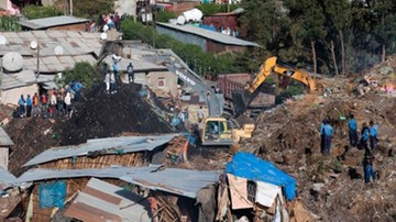 Już 65 ofiar śmiertelnych osuwiska na wysypisku śmieci w Etiopii