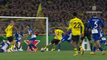 Borussia Dortmund - Atletico Madryt. Gol Marcela Sabitzera