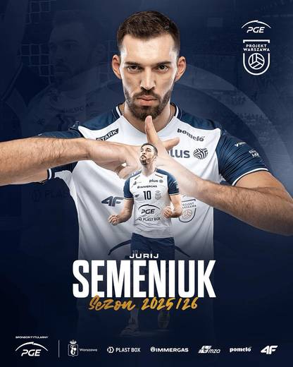 PGE Projekt Warszawa - skład na nowy sezon 2025/2026. Siatkarze, trener, transfery