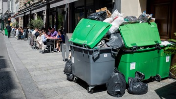 Strajk śmieciarzy i kolejarzy we Francji. Na dzień przed Euro 2016
