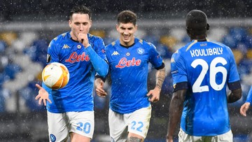 Liga Europy: Awans Napoli po pięknym golu Piotra Zielińskiego (WIDEO)