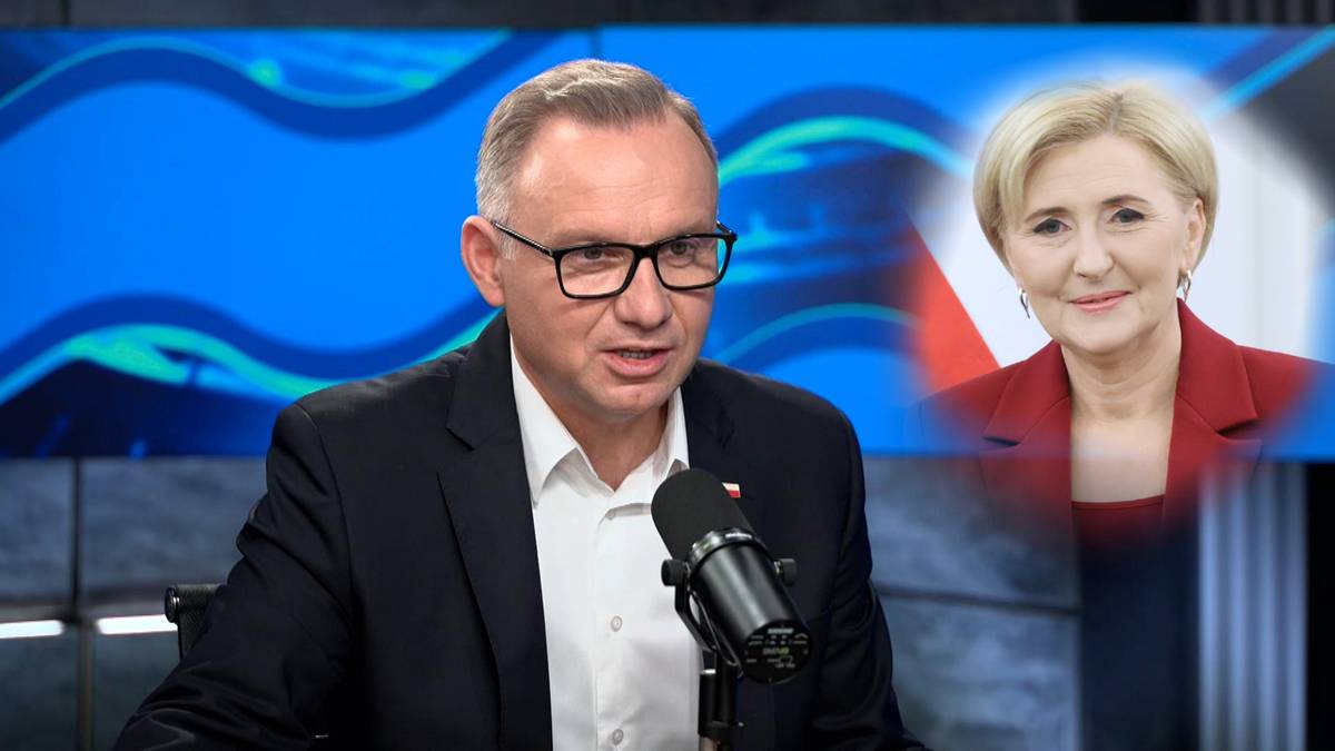 "Mają bardziej liberalne poglądy. Były spory". Andrzej Duda o żonie i córce