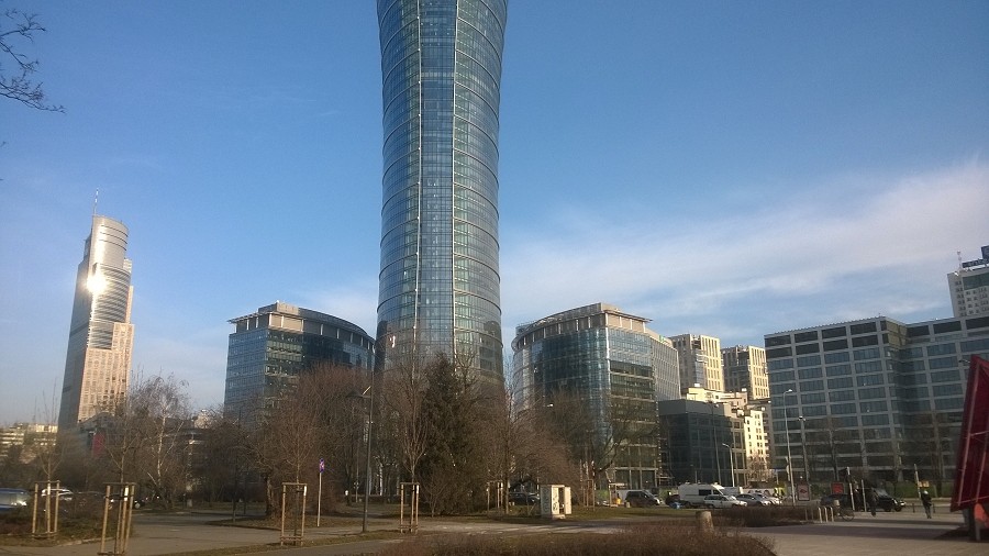 Słoneczne przedpołudnie w Warszawie. Fot. Wojciech / TwojaPogoda.pl