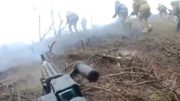 Krwawe walki w Ukrainie. Opublikowano wideo z kamery na żołnierzu