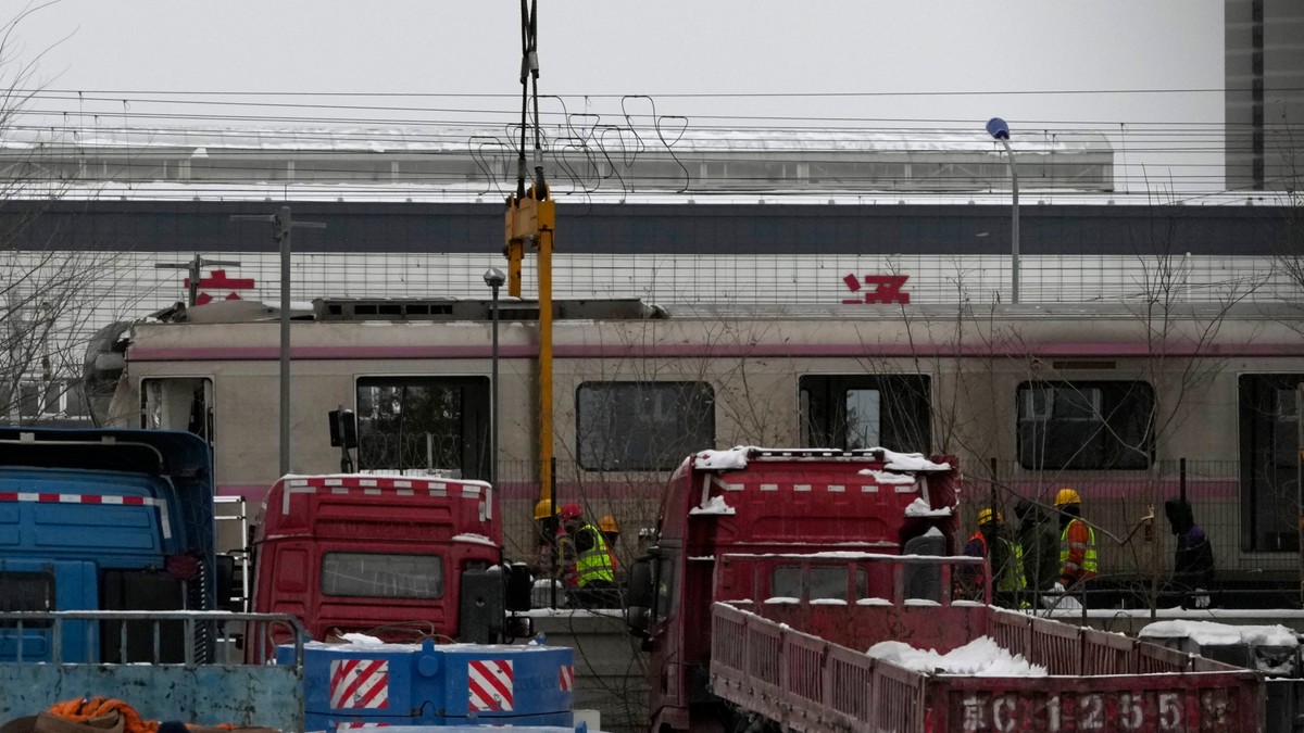 Chiny. Wypadek w metrze w Pekinie. Setki osób trafiły do szpitala