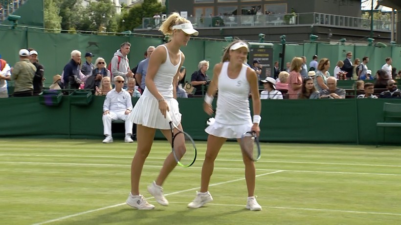 Wimbledon: Rosolska/Routliffe - Collins/Krawczyk. Transmisja TV i stream online