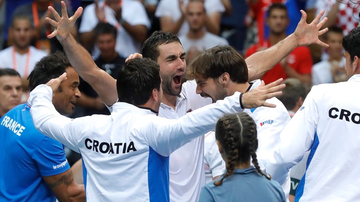 Puchar Davisa: Chorwacja pierwszym finalistą