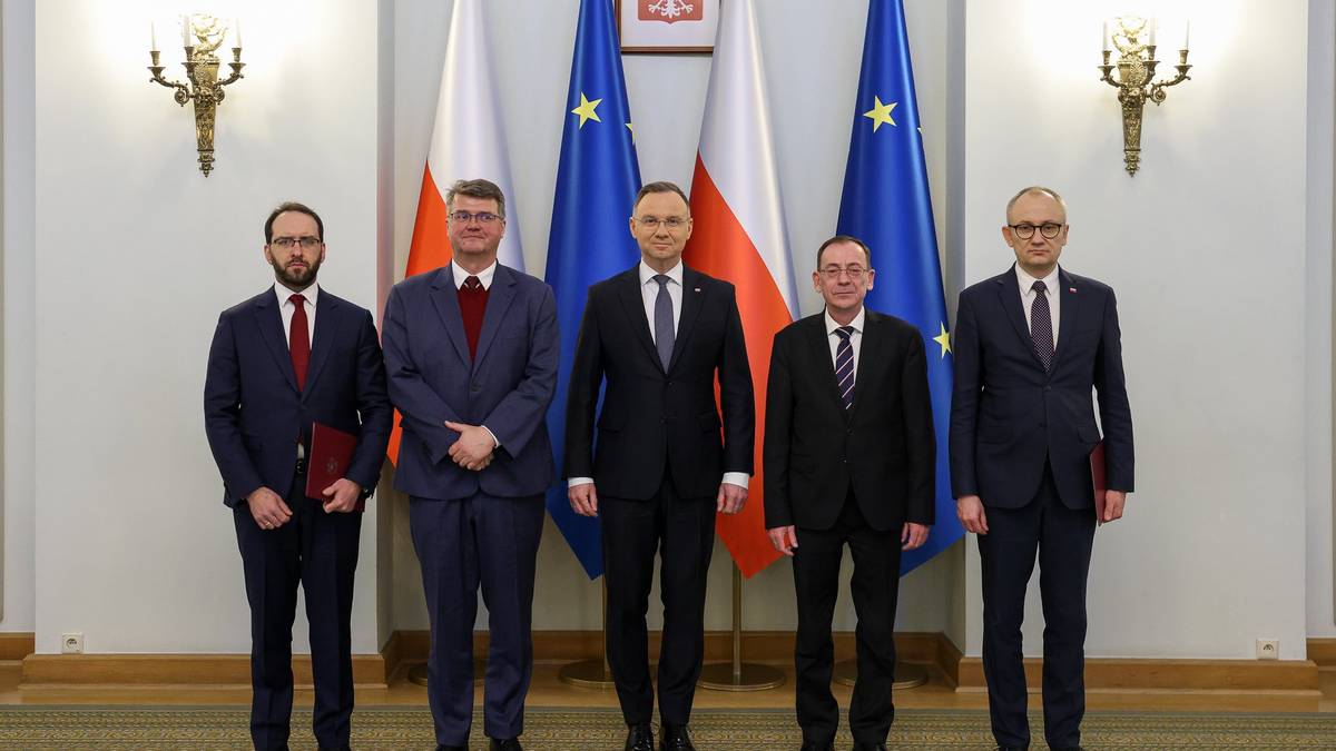 Maciej Wąsik i Mariusz Kamiński z wizytą u prezydenta. Mamy zdjęcia