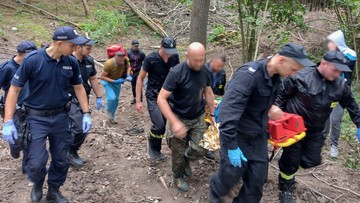 73-latek błąkał się po lesie prawie przez dwie doby