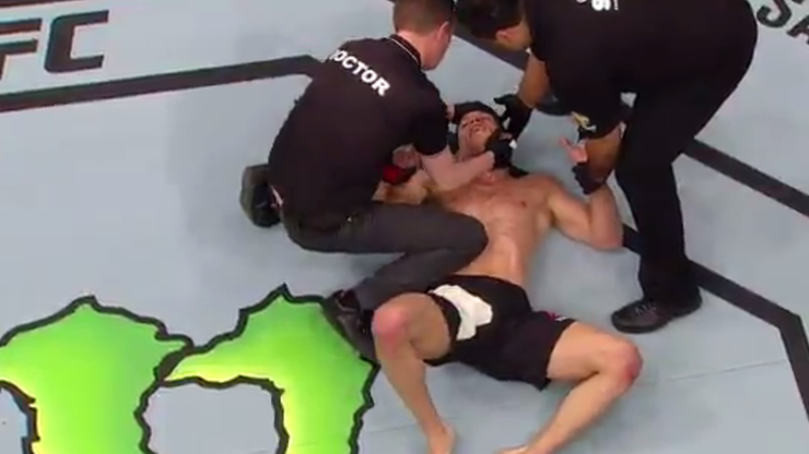 UFC w Sztokholmie: Held brutalnie znokautowany po wcześniejszej dominacji (WIDEO)