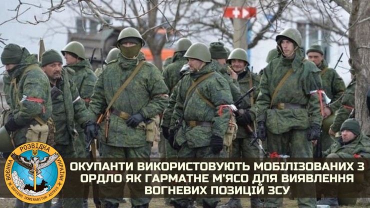 Wojna w Ukrainie. Wywiad wojskowy: zmobilizowani mężczyźni w Donbasie wykorzystywani przez okupantów
