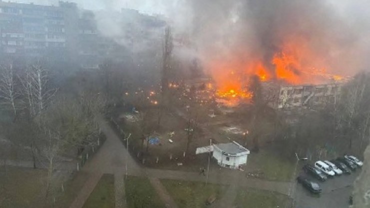 Ukraina: W katastrofie helikoptera w Browarach zginęło kierownictwo MSW Ukrainy