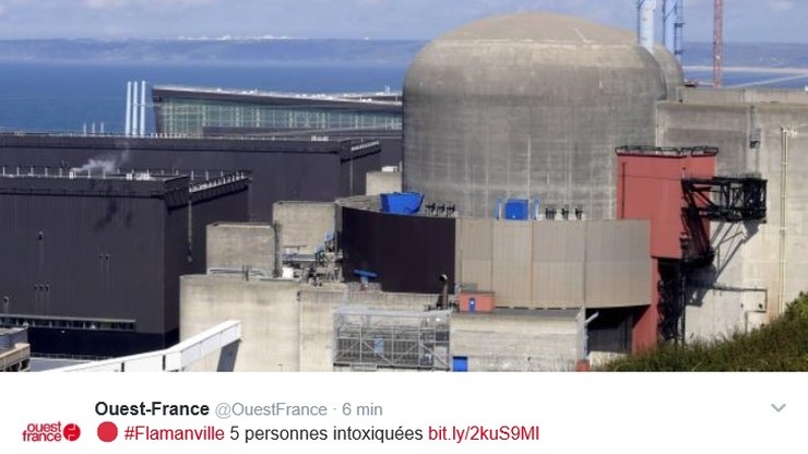 Wybuch w elektrowni jądrowej we Francji