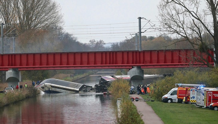 Pięciu zaginionych po katastrofie pociągu TGV