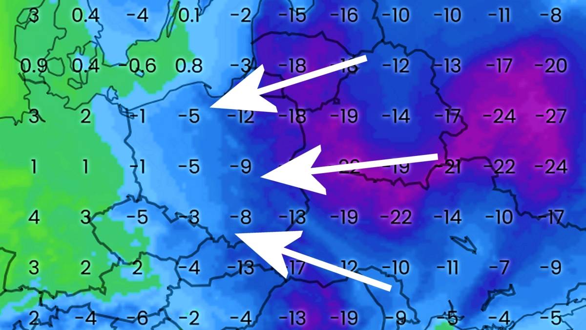Pogoda stanie się bardzo niespokojna. Fot. imweather.com