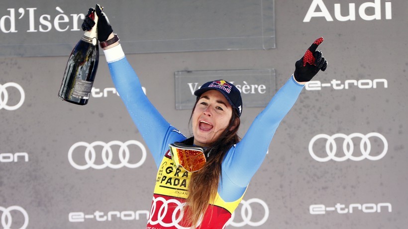 Alpejski PŚ: Zwycięstwo Sofii Goggii w pierwszym zjeździe w sezonie
