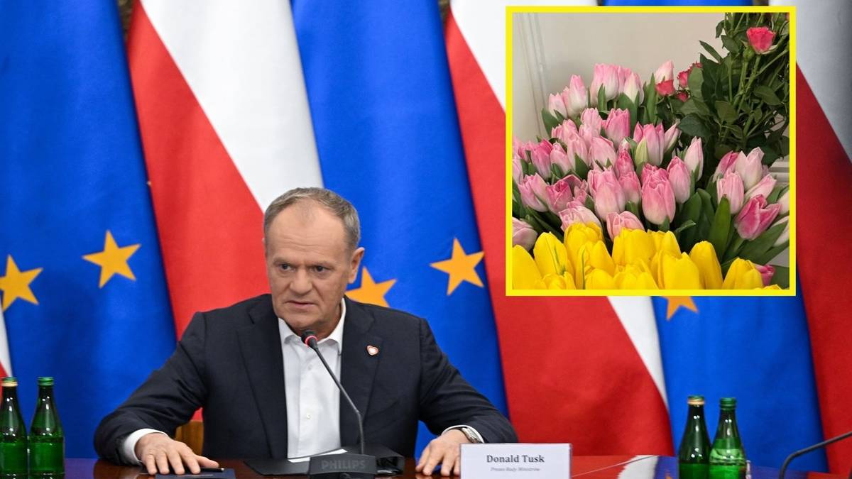 Donald Tusk pochwalił się zdjęciem w Dniu Kobiet. "Na szczęście byłem przygotowany"