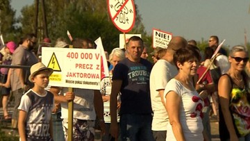 Protesty na trasie katowickiej i krajowej "7" - ruch objazdami