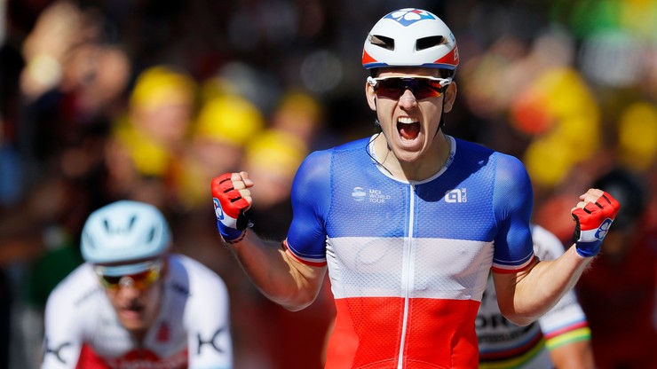 Tour de France: Demare wygrał etap, kraksy na finiszu