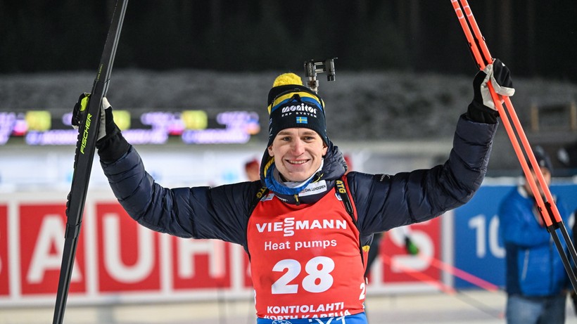 PŚ w biathlonie: Triumf Szweda w Kontiolahti, 49. miejsce Grzegorza Guzika