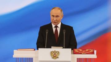 2024-05-07 Rosja. Inauguracja Władimira Putina. Wśród gości Kadyrow i Seagal