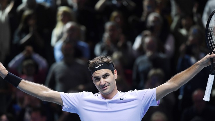 ATP Finals: Kolejne zwycięstwo Federera