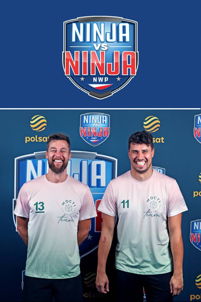 2025-09-01 Siatkarscy mistrzowie na torze w programie „Ninja vs Ninja”