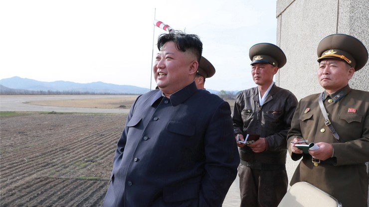 Korea Północna wypróbowała nowy typ broni taktycznej. Test obserwował Kim Dzong Un